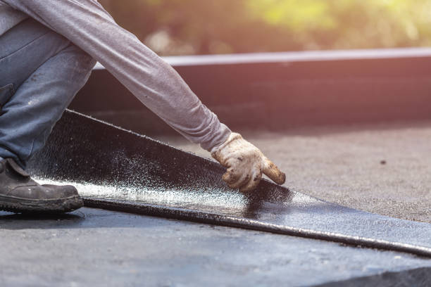 Professional Emergency Waterproofing technician working in Nineveh, IN